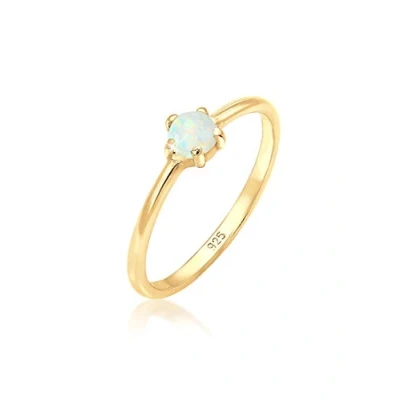 Image of Elli Women Silver Solitaire Ring 0605582918_52