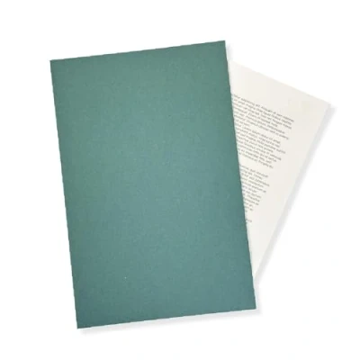 Image of Exacompta Ref 211/9040Z Guildhall Square Cut Folder, 350 x 242mm, 315gsm Heavyweight Premium Quality Manilla, Suitable for A4 &amp; Foolscap Documents Blue, Pack of 20