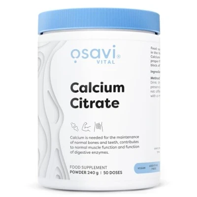 Image of Osavi Calcium Citrate, Powder 240 Grams