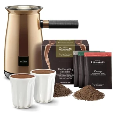 Image of Hotel Chocolat 472755 Velvetiser Hot Chocolate Machine, Copper