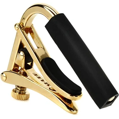Image of Golden Shubb Capo for Acoustic and Electric Guitar
