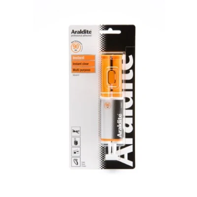 Image of Araldite Instant Clear 24ml Syringe