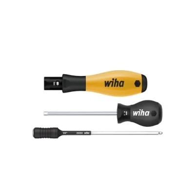 Image of Wiha TorqueVario® S 45690 Torque Screwdriver Set Micro ESD 0.1 0.6 Nm Mixed 18 Piece Variable Adjustable Limiter with Box