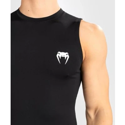 Image of Venum, Contender Sleeveless Rashguard, Men&#039;s, XL, Black/White