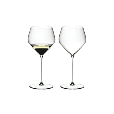 Image of Riedel White Wine Glasses Veloce Chardonnay 2 Pieces