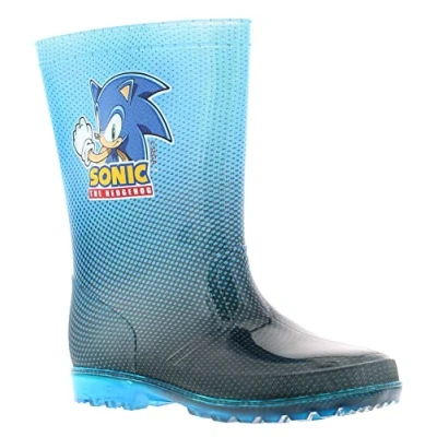 Image of William Lamb Orton Boys Wellies Blue 8 Child UK