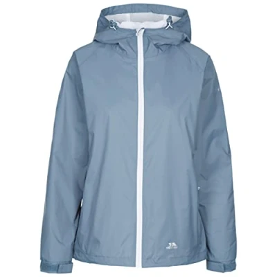 Image of Trespass Womens Waterproof Jacket Ladies Raincoat with 2 Zips Tayah II