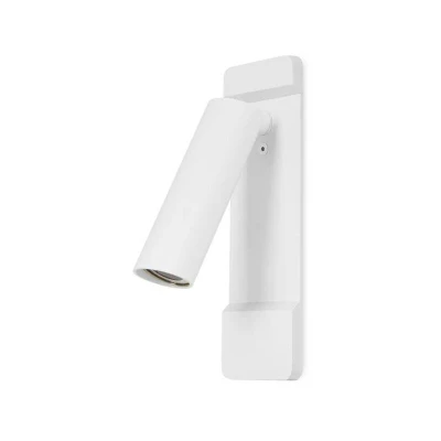 Image of Lire LED Wall Reading Light Matt White 179lm 2700K