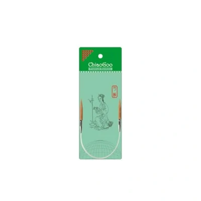 Image of ChiaoGoo Circular Knitting Needle, Brown, 5/3.75mm