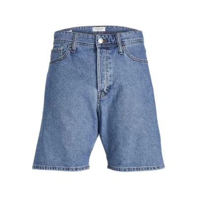 Image of JACK &amp; JONES Men&#039;s Jjitony Jjoriginal Shorts Sq 735, Blue Denim, S