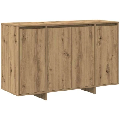 Image of vidaXL oak Sideboard Artisan Engineered wood 120 x 41 75 cm