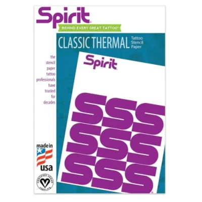 Image of 100 pcs Tattoo Spirit Thermal Genuine Transfer Paper by Friction