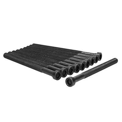 Image of 057103384Ax10 Cylinder Head Bolt Kit AJUSA 81050700 Female Star 10 AUDI: Q7, PORSCHE: Cayenne, VOLKSWAGEN: Touareg II