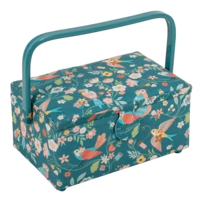 Image of Hobby Gift Medium Sewing Craft Storage Box, Bird Aviary