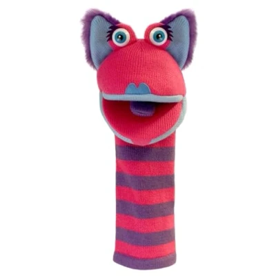 Image of The Puppet Company Sockettes Kitty Multi 15 inches PC007010