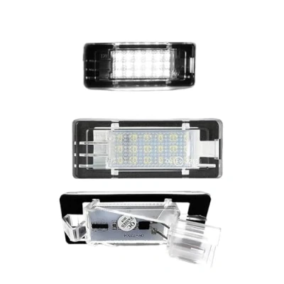 Image of Jodriva LED License Number Plate Light Lamp, for Renault, Scenic 2 3 Modus Laguna 3, Espace 4 Zoe Captur Fluence, Dacia Duster Logan Lodgy Light(Model 1)