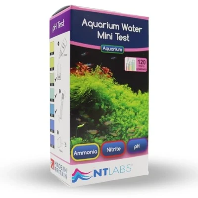 Image of NT Labs Aquarium Water Mini Test (3 Key Parameters pH, Nitrite and Ammonia), Maintain Excellent Quality, Accurate Results, Liquid Drop Tests