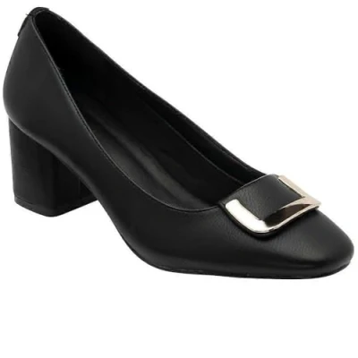 Image of Lotus Aubrey Womens Court Shoes (Black, UK Footwear Size System, Adult, Women, Numeric, Medium, 6)