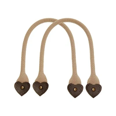 Image of Prym Bag Handles, Brown, Beige, 45 cm, Beige/Braun, 2 Stück