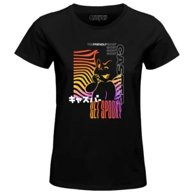 Image of cotton division Women&#039;s Wowonkats004 T Shirt, Black, XL
