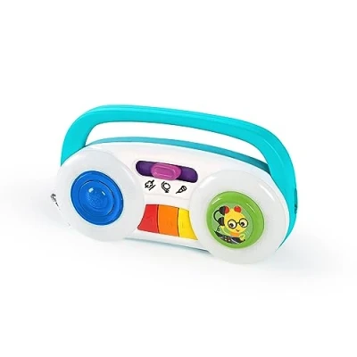 Image of Baby Einstein, Toddler Jams Musical Toy, 3 Music Stations, 30+ Melodies and Sounds, Volume Control, Easy to Grab, Ages 12 36 months