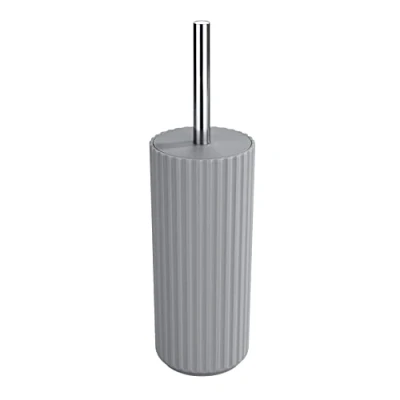 Image of Wenko ALLSTAR Toilet Set Polypropylene Grey Diameter 10 x 34 cm