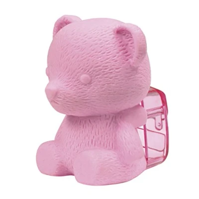 Image of Westcott E 66063 00 Bear 3D Eraser with One Hole Sharpener Pink