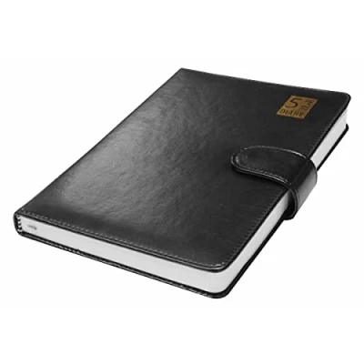 Image of Black 5 Year Perpetual A5 Diary