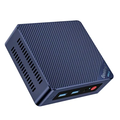 Image of Beelink 12th Gen Intel Alder Lake N100 Processor (up to 3.40GHz) Wi 11 Pro Mini Computer, S12 PC, 16GB RAM 500GB SSD Business Desktop HDMI/WiFi 6/BT5.2/WOL/Auto Power On