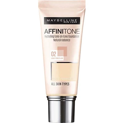 Image of Maybelline New York Affinitone Unifying Foundation Cream 02 Light Porcelain