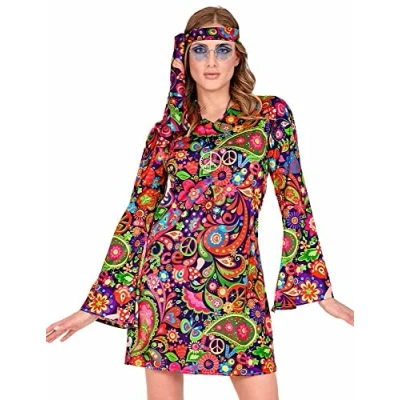 Image of &quot;HIPPIE&quot; (dress, headband) (S)