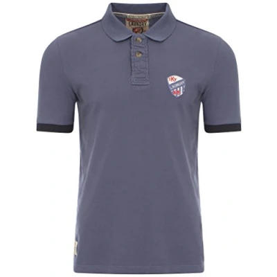 Image of Tokyo Laundry Thompson Blue Polo Shirt S