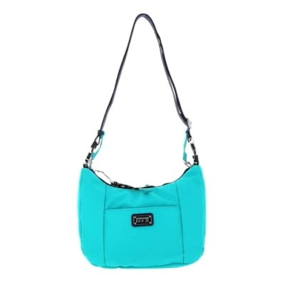 Image of Mandarina Duck Women&#039;s Style Buckled Pouch, Lapis01, Taglia Unica