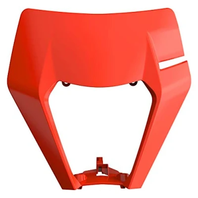 Image of Polisport KTM Headlight mask EXC EXCF 2017 2019, Orange Motocross4u