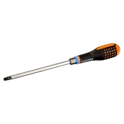 Image of Bahco BE 8810TB &quot;Ergo&quot; Screwdriver with Through Blade, Multi Colour, Pz1 x 100 mm