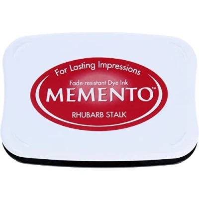 Image of Tsukineko ME000301 Memento Dye Ink Pad Rhubarb Stalk, One Size