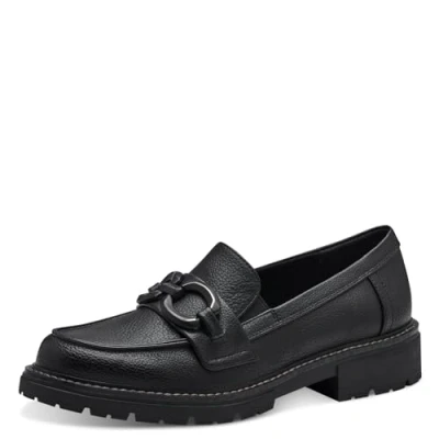 Image of Jana Women&#039;s 8 24665 42 Loafer, Black, 5 UK