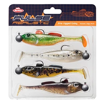 Image of Berkley Pulse Realistic Goby Prerigged 12cm Shad