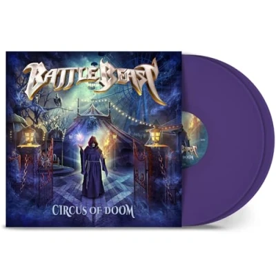 Image of Battle Beast Circus Of Doom Purple vinyl Sealed 2024 USA 12&quot; NBR62221