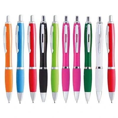 Image of Presents &amp; more 10 pieces of Ballpoint pen in trendy colours assorted