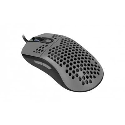 Image of Arozzi Favo Ultra Lightweight Customizable RGB Gaming Mouse with Honeycomb Pattern Pixart 3389 Sensor and Omron 20M Switches Grey