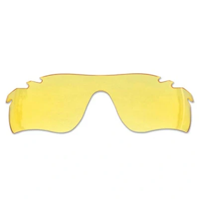Image of SOODASE For Oakley Radarlock Path Vented Sunglasses Transparent Yellow Replacement Lenses