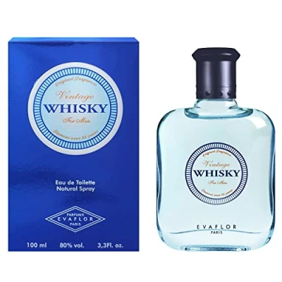 Image of WHISKY VINTAGE Eau de Toilette 100 ml Men perfume Natural Spray EVAFLORPARIS