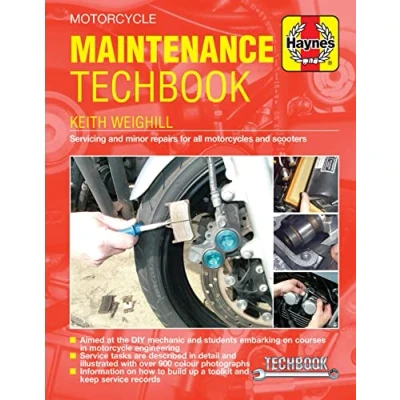 Image of Motorcycle Maintenance TechBook Haynes Manual (Paperback)