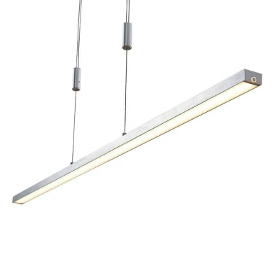 Image of Lucande LED pendant light Myron, touch dimmer, CCT, aluminium