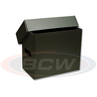 Image of BCW Short Comic Storage Box Plastic Black