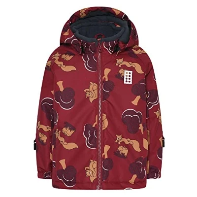 Image of LEGO Wear Unisex&#039;s Mädchen Winterjacke Schneejacke 12.000 Wassersäule atmungsaktiv LWJirisan 700 Rain Jacket, 368, 92