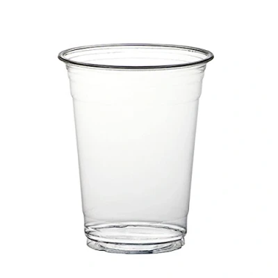 Image of Thali Outlet 50 x 16oz 455ml Clear Plastic Smoothie Cups Milkshake Cold Disposable Drinks