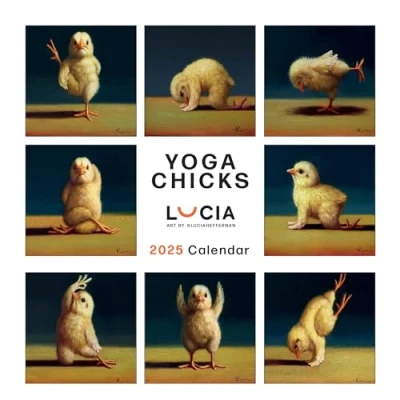 Image of 2025 Yoga Chicks Square Calendar
