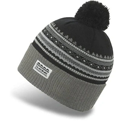 Image of Dakine Men&#039;s Shelby Beanie Cap, Black/Grey, One Size